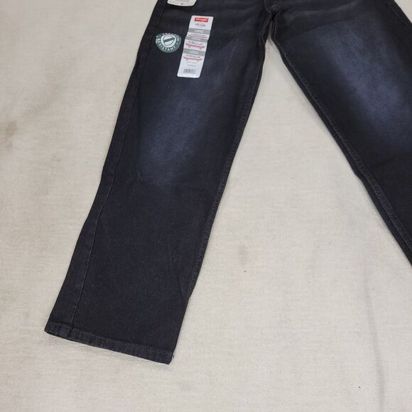 Wrangler Jeans Sz 12 Reg Boys Loose Black Denim Pants Kids Skater Lot of 2 Kid - Picture 8 of 16